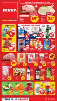 Penny Market katalog v Klatovy | Skvělá nabídka pro lovce výhodných nákupů | 2026-10-21T00:00:00.000Z - 2026-10-27T00:00:00.000Z