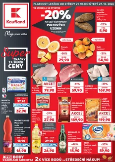 Kaufland katalog | Naše nejlepší výhodné nabídky | 2026-10-21T00:00:00.000Z - 2026-10-27T00:00:00.000Z