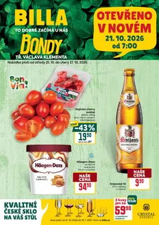 Billa katalog | Billa Speciál Mladá Boleslav | 2026-10-21T00:00:00.000Z - 2026-10-27T00:00:00.000Z