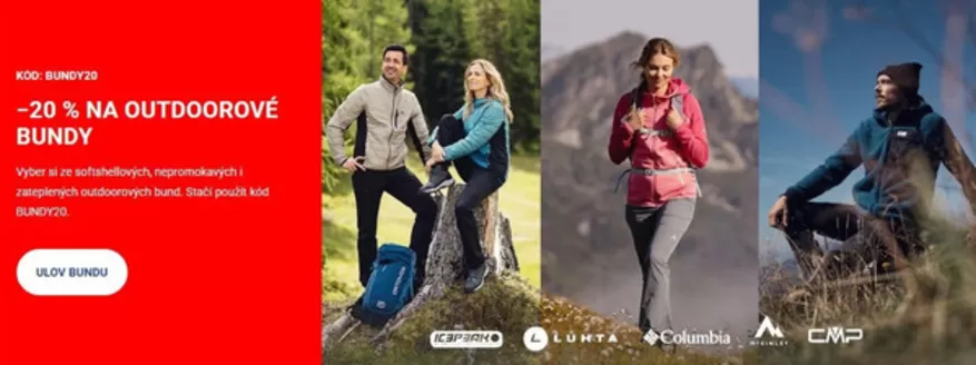 Intersport katalog v Břeclav | -20% NA OUTDOOROVÉ BUNDY | 2026-10-19T00:00:00.000Z - 2026-11-01T00:00:00.000Z