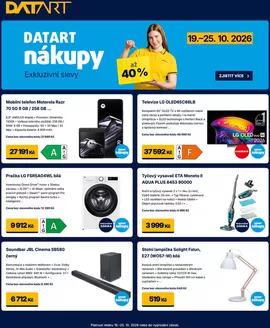 Datart katalog v Brno | Exkluzivní nabídky pro naše zákazníky | 2026-10-19T00:00:00.000Z - 2026-10-25T00:00:00.000Z