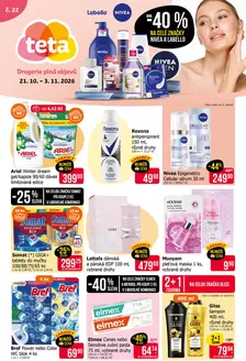 Teta katalog | Teta leták č. 22 | 2026-10-21T00:00:00.000Z - 2026-11-03T00:00:00.000Z