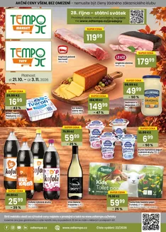 TEMPO katalog v Litvínov | Leták TUTY 21.10. - 3.11.2026 | 2026-10-21T00:00:00.000Z - 2026-11-03T00:00:00.000Z