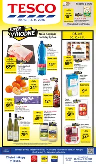 Tesco katalog v Dačice | tesco letak-2026-10-29 | 2026-10-29T00:00:00.000Z - 2026-11-03T00:00:00.000Z