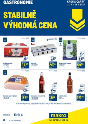 Makro katalog v Liberec | Stabilně výhodná cena – gastronomie | 2025-05-21T00:00:00.000Z - 2025-07-29T00:00:00.000Z