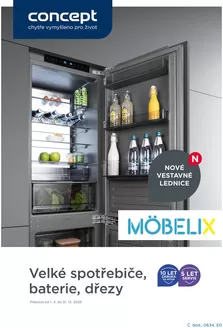 Möbelix katalog v Jihlava | Möbelix CONCEPT | 2025-03-31T00:00:00.000Z - 2025-12-31T00:00:00.000Z