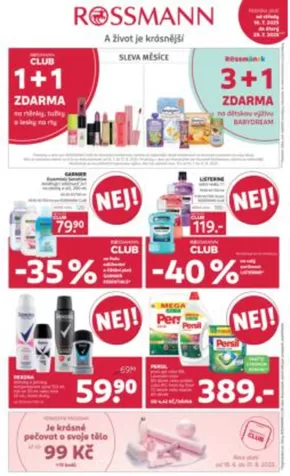 Rossmann katalog v Jindřichův Hradec | Rossmann leták | 2025-07-16T00:00:00.000Z - 2025-07-22T00:00:00.000Z