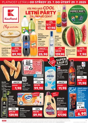 Kaufland katalog | Kaufland leták | 2025-07-23T00:00:00.000Z - 2025-07-29T00:00:00.000Z