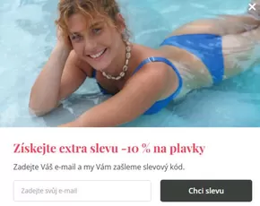 Získejte extra slevu -10 % na plavky