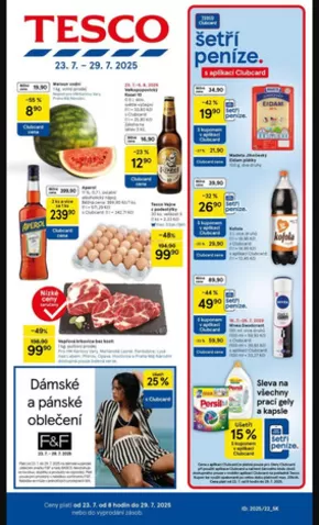 Tesco katalog | Top nabídky pro všechny lovce výhodných nákupů | 2025-07-23T00:00:00.000Z - 2025-07-29T00:00:00.000Z