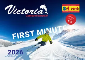 CK Victoria katalog v Černošice | First Minute Zima 2026 | 2025-12-01T00:00:00.000Z - 2026-02-28T00:00:00.000Z