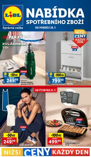 Lidl katalog v Hradec Králové | Slevy a akce | 2025-07-24T00:00:00.000Z - 2025-08-03T00:00:00.000Z