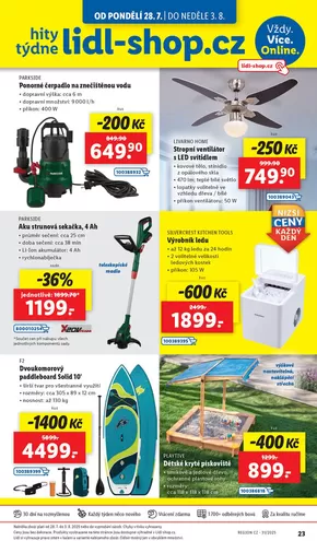 Lidl katalog v Hradec Králové | Hity týdne se slevou až 1 400 Kč | 2025-07-24T00:00:00.000Z - 2025-08-03T00:00:00.000Z