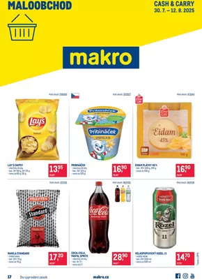 Makro katalog v Hradec Králové | Naše nejlepší výhodné nabídky | 2025-07-30T00:00:00.000Z - 2025-08-12T00:00:00.000Z