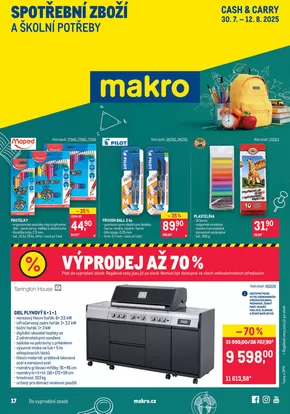 Makro katalog v Hradec Králové | Skvělé slevy na vybrané produkty | 2025-07-30T00:00:00.000Z - 2025-08-12T00:00:00.000Z