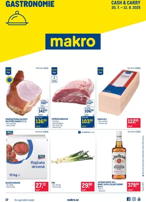 Makro katalog v Hradec Králové | Aktuální nabídky a slevy | 2025-07-30T00:00:00.000Z - 2025-08-12T00:00:00.000Z