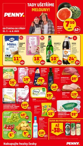 Penny Market katalog v Karlovy Vary | Top nabídky pro všechny zákazníky | 2025-07-31T00:00:00.000Z - 2025-08-06T00:00:00.000Z