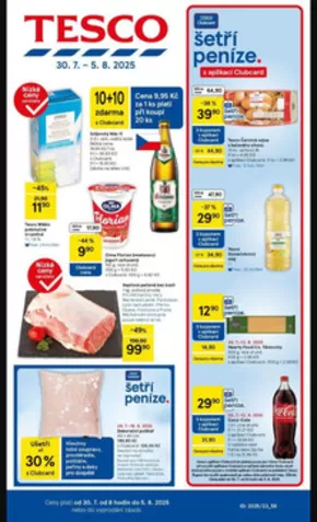 Tesco katalog v Karlovy Vary | Skvělé slevy na vybrané produkty | 2025-07-30T00:00:00.000Z - 2025-08-05T00:00:00.000Z