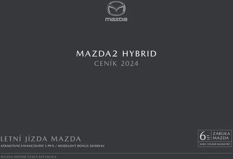 Mazda katalog | MAZDA2 HYBRID | 2025-07-30T00:00:00.000Z - 2026-01-31T00:00:00.000Z
