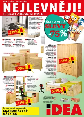 IDEA nábytek katalog v Beroun | IDEA nábytek Aktuální leták | 2025-08-01T00:00:00.000Z - 2025-08-14T00:00:00.000Z