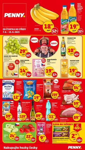 Penny Market katalog v Rokycany | Top nabídky pro všechny lovce výhodných nákupů | 2025-08-07T00:00:00.000Z - 2025-08-13T00:00:00.000Z