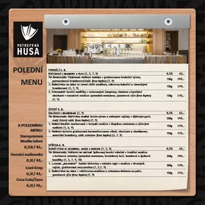 Potrefená Husa katalog v Rokycany | Polední menu | 2025-08-04T00:00:00.000Z - 2025-08-08T00:00:00.000Z