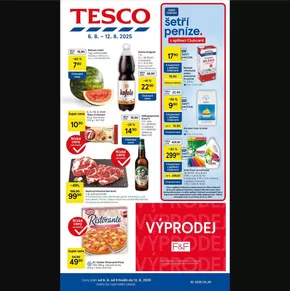 Tesco katalog v Mariánské Lázně | Skvělá nabídka pro všechny zákazníky | 2025-08-06T00:00:00.000Z - 2025-08-12T00:00:00.000Z
