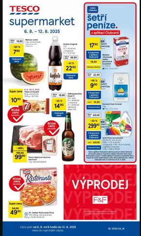 Tesco katalog v Svitavy | Slevy a akce | 2025-08-06T00:00:00.000Z - 2025-08-12T00:00:00.000Z
