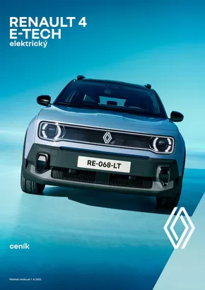 Renault katalog v Kladno | Renault 4 E-Tech Elektrický | 2025-08-05T00:00:00.000Z - 2025-08-31T00:00:00.000Z