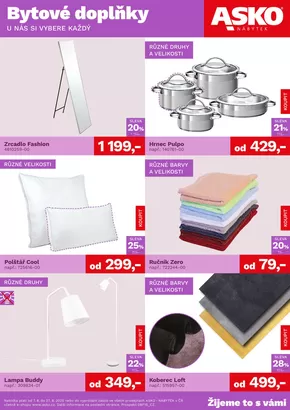 ASKO NÁBYTEK - Bytové doplňky za skvělé ceny