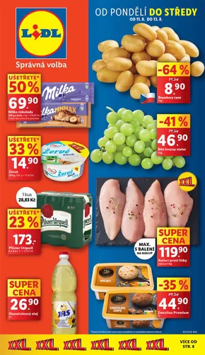 Lidl katalog v Brno | Široký výběr nabídek | 2025-08-07T00:00:00.000Z - 2025-08-17T00:00:00.000Z