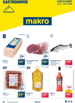 Makro katalog v Plzeň | Skvělá nabídka pro lovce výhodných nákupů | 2025-08-13T00:00:00.000Z - 2025-08-26T00:00:00.000Z