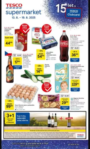Tesco katalog | katalogy super Tesco | 2025-08-13T00:00:00.000Z - 2025-08-19T00:00:00.000Z