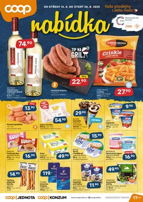 Coop katalog v Brno | Nabídky pro lovce výhodných nákupů | 2025-08-13T00:00:00.000Z - 2025-08-26T00:00:00.000Z