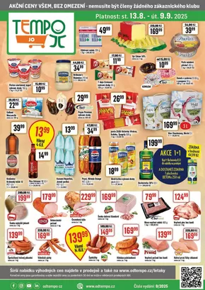 TEMPO katalog | Leták JO 13.8. - 9.9.2025 | 2025-08-13T00:00:00.000Z - 2025-09-09T00:00:00.000Z