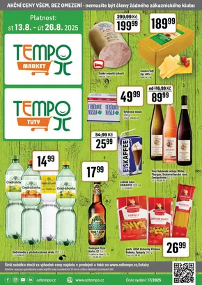 TEMPO katalog | Leták TUTY 13.8. - 26.8.2025 | 2025-08-13T00:00:00.000Z - 2025-08-26T00:00:00.000Z