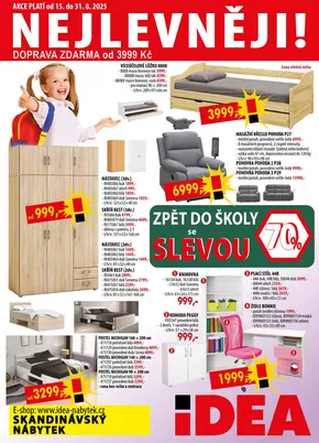 IDEA nábytek katalog | IDEA nábytek Aktuální leták | 2025-08-15T00:00:00.000Z - 2025-08-31T00:00:00.000Z