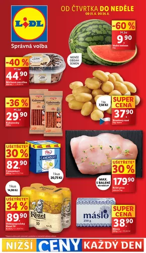 Lidl katalog v Ústí nad Labem | Akční leták OD ČTVRTKA | 2025-08-14T00:00:00.000Z - 2025-08-24T00:00:00.000Z