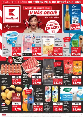 Kaufland katalog v Kroměříž | Kaufland leták | 2025-08-20T00:00:00.000Z - 2025-08-26T00:00:00.000Z