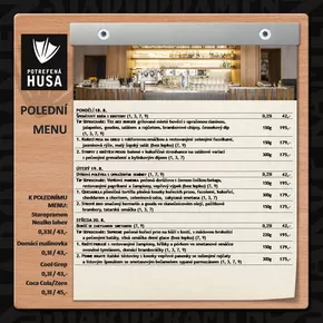 Potrefená Husa katalog v Kladno | Polední menu | 2025-08-18T00:00:00.000Z - 2025-08-22T00:00:00.000Z