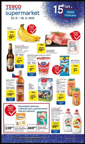 Tesco katalog v Praha | Top nabídky pro šetrné zákazníky | 2025-08-20T00:00:00.000Z - 2025-08-26T00:00:00.000Z