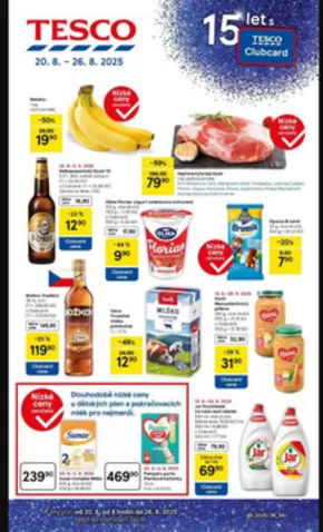 Tesco katalog v Kroměříž | katalogy hyper Tesco | 2025-08-20T00:00:00.000Z - 2025-08-26T00:00:00.000Z