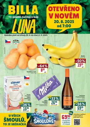 Billa katalog v Prostějov | Billa Speciál: Luna | 2025-08-20T00:00:00.000Z - 2025-09-02T00:00:00.000Z