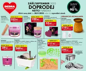 Dedra katalog | Leták doprodej Září 2025 | 2025-09-01T00:00:00.000Z - 2025-09-30T00:00:00.000Z