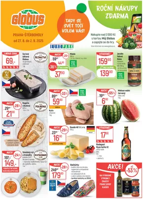 Globus katalog v Praha | Skvělé slevy na vybrané produkty | 2025-08-27T00:00:00.000Z - 2025-09-02T00:00:00.000Z