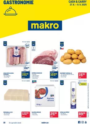 Makro katalog v Plzeň | Skvělá nabídka pro lovce výhodných nákupů | 2025-08-27T00:00:00.000Z - 2025-09-09T00:00:00.000Z