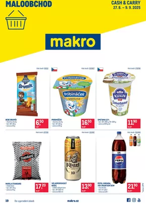 Makro katalog v Plzeň | Objevte atraktivní nabídky | 2025-08-27T00:00:00.000Z - 2025-09-09T00:00:00.000Z