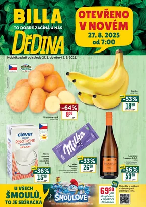 Billa katalog v Plzeň | Billa Speciál: Dědina | 2025-08-27T00:00:00.000Z - 2025-09-02T00:00:00.000Z