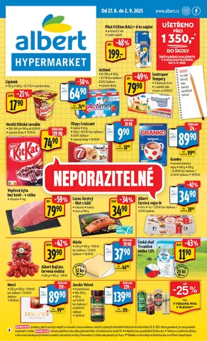 Albert katalog | Aktuální nabídky a slevy | 2025-08-27T00:00:00.000Z - 2025-09-02T00:00:00.000Z