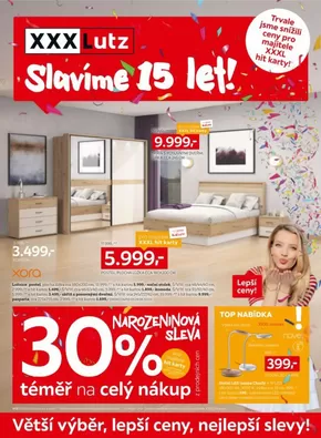 XXXLutz katalog v Ostrava | Sleva 30 % na téměř celý nýkup! | 2025-08-18T00:00:00.000Z - 2025-08-31T00:00:00.000Z